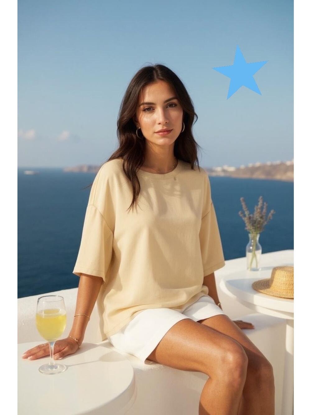 LITA by Ciara NWT 100% Silk Top Cream Tan Size XL MSRP $198
